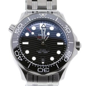 Seamaster Diver 300M VSF 1:1 Best Edition Black Ceramic Black Dial on SS Bracelet A8800 V2
