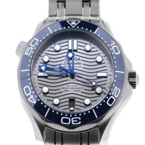 Seamaster Diver 2018 300M VSF Best Edition Blue Ceramic Gray Dial on SS Bracelet A8800