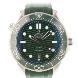 Seamaster Diver 300M VSF 42MM Green Ceramic Bezel Green Ceramic Base Plate Dial On Green Rubber Strap A8800
