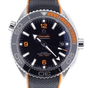 Planet Ocean 44mm Black Real Ceramic VSF 1:1 Best Edition on Black Rubber Strap A8906 Super Clone