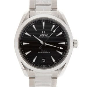 Aqua Terra 150M Master Chronometers VSF 1:1 Best Edition Black Dial SS Hand on SS Bracelet A8900 Super Clone