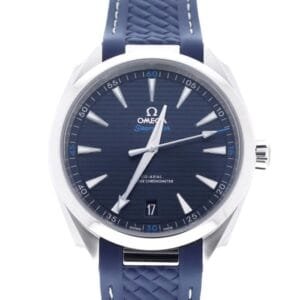 Aqua Terra 150M Master Chronometers VSF 1:1 Best Edition Blue Dial on Blue Rubber Strap A8900