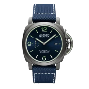 PAM1117 Titanium VSF 1:1 Best Edition Blue Dial on Blue Kevlar Composite Strap P9010 Clone