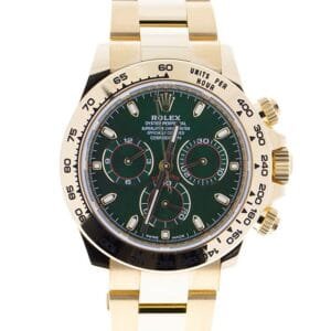 Daytona 116508 Clean Factory Best Edition 904L Steel Green Dial on YG Bracelet SA4130