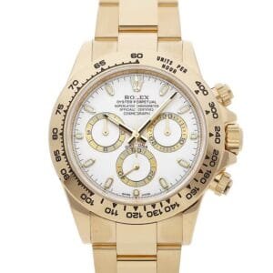 Daytona 116508 YG Clean Factory 1:1 Best Edition White Stick Dial on YG Oyster Bracelet A4130