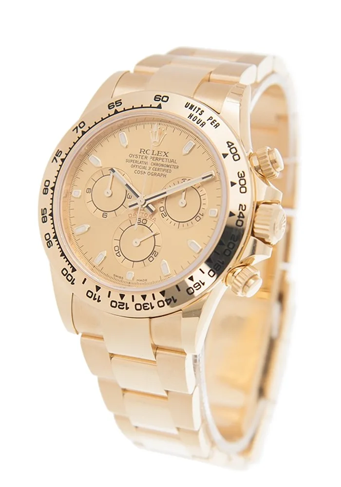Daytona 116508 YG Clean Factory 1:1 Best Edition Gold Stick Dial on YG Oyster Bracelet A4130 - Image 3