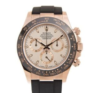 Daytona 116515 BTF 1:1 Best Edition 904L Steel RG White Dial  on Oysterflex Strap Asia 4130