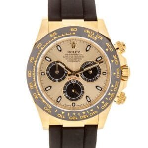 Daytona 116518 BTF 1:1 Best Edition 904L Steel YG/Black Dial on Oysterflex Strap Asia 4130