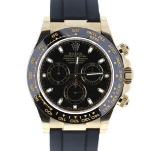 Daytona 116518 BTF 1:1 Best Edition 904L Steel Black Dial  on Oysterflex Strap Asia 4130