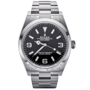 Explorer 124270 36mm 904L Steel GMF 1:1 Best Edition Black Dial on SS Bracelet VR3230