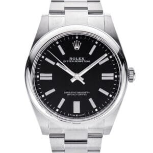 Oyster Perpetual 41mm 124300 GMF 1:1 Best Edition 904L Steel Black Dial on SS Bracelet VR3230 V2