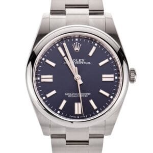 Oyster Perpetual 41mm 124300 GMF 1:1 Best Edition 904L Steel Blue Dial on SS Bracelet VR3230 V2