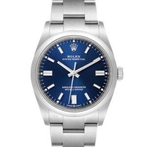 Oyster Perpetual 126000 36mm VSF 1:1 Best Edition 904L Steel Blue Dial on SS Bracelet VS3235