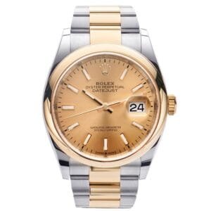 DateJust 36 SS/RG 126203 BPF 1:1 Best Edition Gold Dial on Oyster Bracelet A2824