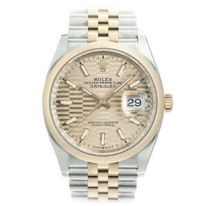 DateJust 36 SS/RG 126203 BPF 1:1 Best Edition Glod Dial on Jubilee Bracelet A2824