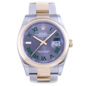 DateJust 36 SS/RG 126203 BPF 1:1 Best Edition Gray Dial on Oyster Bracelet A2824