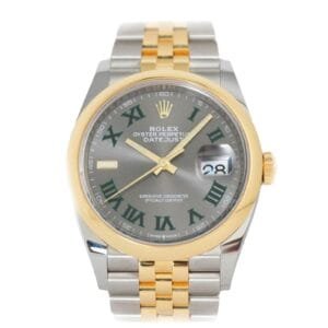 DateJust 36 SS/RG 126203 BPF 1:1 Best Edition Grayr Dial on Jubilee Bracelet A2824