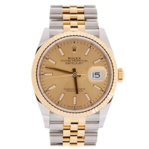 DateJust 36 SS 126233 VSF 1:1 Best Edition 904L Steel YG Stick Dial on Jubilee Bracelet VS3235