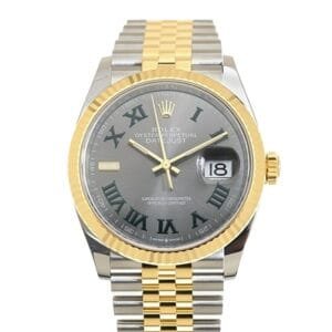 DateJust 36 SS 126233 904L SS/YG VSF 1:1 Best Edition Wimbledon Dial on Jubilee Bracelet VS3235
