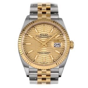 DateJust 36 126233 SS/YG VSF 1:1 Best Edition 904L Steel YG Textured Dial on Jubilee Bracelet VS3235
