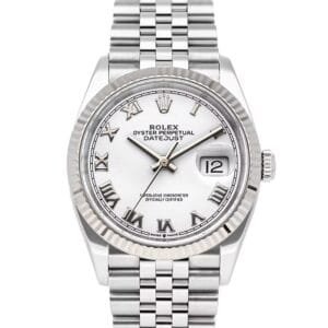 DateJust 36 SS 126234 VSF 1:1 Best Edition 904L Steel White Roman Dial on Jubilee Bracelet VS3235