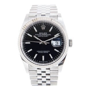 DateJust 36 SS 126234 VSF 1:1 Best Edition 904L Steel Black Stick Dial on Jubilee Bracelet VS3235