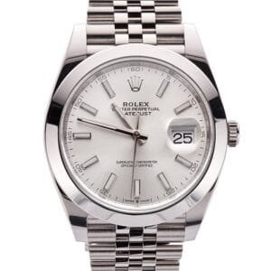 DateJust 41 126300 904L SS VSF 1:1 Best Edition Silver Dial on Jubilee Bracelet VS3235