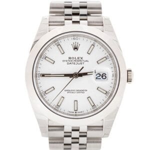 DateJust 41 126300 904L SS VSF 1:1 Best Edition White Dial on Jubilee Bracelet VS3235