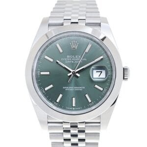 DateJust 41 126300 904L SS VSF 1:1 Best Edition Green Dial on Jubilee Bracelet VS3235