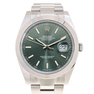 DateJust 41 126300 904L SS VSF 1:1 Best Edition Green Dial on Oyster Bracelet VS3235