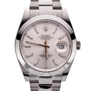 DateJust 41 126300 904L SS VSF 1:1 Best Edition Silver Dial on Oyster Bracelet VS3235