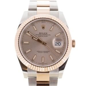 DateJust 41 126331 904L SS/RG VSF 1:1 Best Edition YG Dial on Oyster Bracelet VS3235