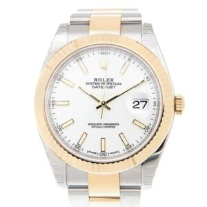 DateJust 41 126333 904L SS/YG VSF 1:1 Best Edition Whtie Dial on Oyster Bracelet VS3235