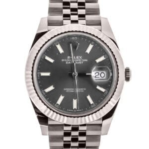 DateJust 41 126334 904L SS VSF 1:1 Best Edition Gray Dial on Jubilee  Bracelet VS3235