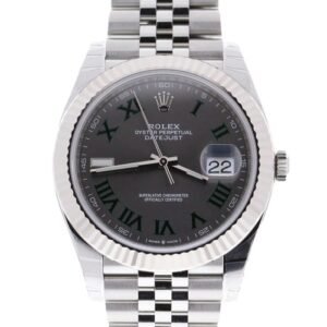 DateJust 41 126334 VSF 1:1 Best Edition 904L Steel Wimbledon Dial Green Roman on SS Jubilee Bracelet VS3235