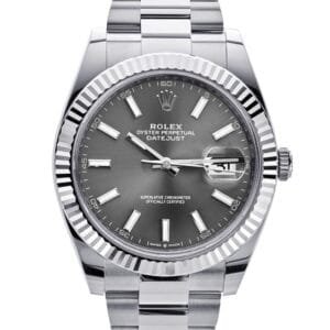 DateJust 41 126334 904L SS VSF 1:1 Best Edition Gray Dial on Oyster Bracelet VS3235