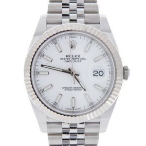 DateJust 41 126334 904L SS VSF 1:1 Best Edition White Dial on Jubilee  Bracelet VS3235