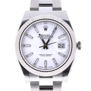 DateJust 126334 904L SS Clean Factory Best Edition White Dial on Oyster Bracelet S3235