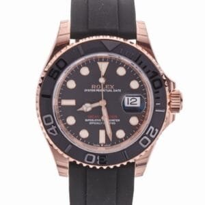 Yacht-Master 126655 40mm VSF 1:1 Best Edition Black Ceramic Bezel on Black Rubber Strap VS3235