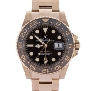 GMT-Master II 126715 CHNR Black/Brown Ceramic Clean Factory 1:1 Best Edition on RG Bracelet DD3285