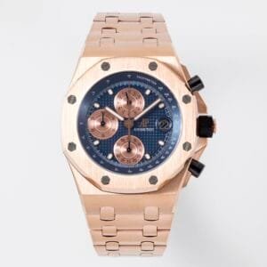 Royal Oak Offshore 42mm RG APF 1:1 Best Edition Blue/RG Dial on RG Bracelet A4404