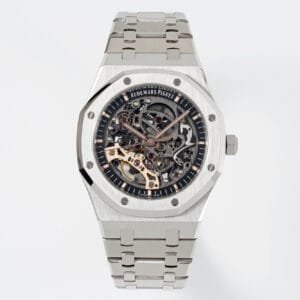 Royal Oak 41mm Openworked 15407 SS APSF 1:1 Best Edition on SS Bracelet A3132
